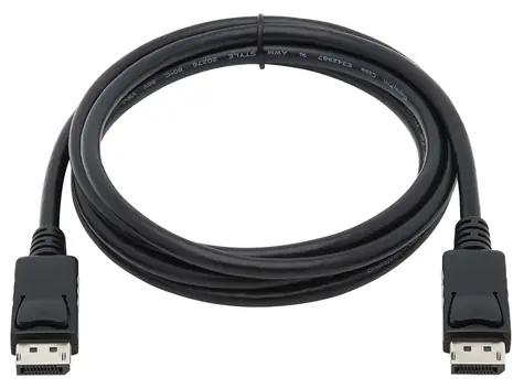 EATON DisplayPort kabel se západkou černá / Kabel / DisplayPort 1.2 / 4K 60Hz / 1,83 m
