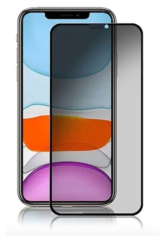 Devia Real Series Privacy černá / Ochranné sklo / Privacy filtr / Apple iPhone 12 mini