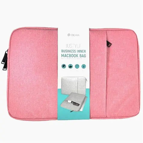 Devia Justyle růžová / Pouzdro pro MacBook Pro 16