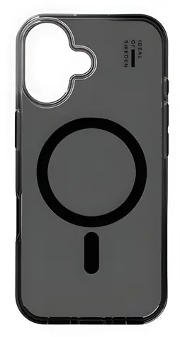 iDeal Fashion Clear Case iPhone 17 Tinted Black / Ochranný kryt / MagSafe