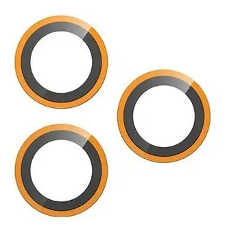 Comma Eagle Eyes AR pro iPhone 17 Pro/17 Pro Max oranžová / Ochrana čoček fotoaparátu / AR povrchová úprava