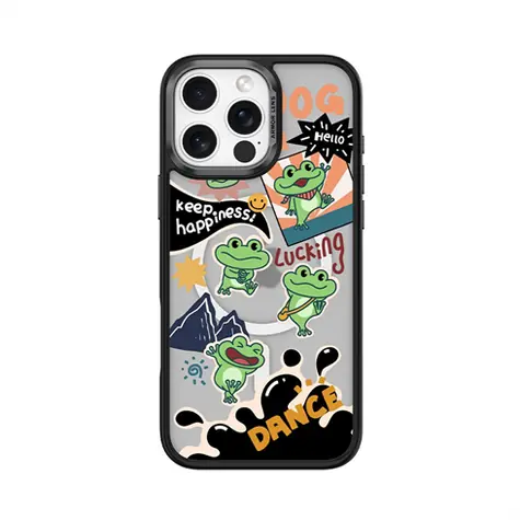 Comma Cultural Series Magnetic Lucky Frog / Kryt pro Apple iPhone 16