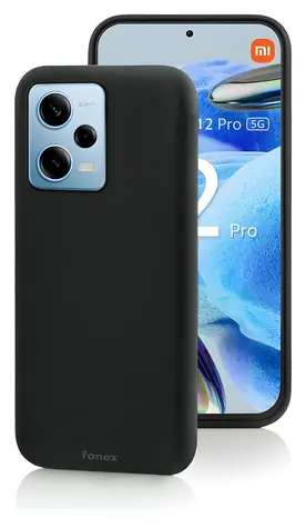 Fonex TPU pouzdro pro Xiaomi Redmi Note 12 Pro černá / Pouzdro / TPU