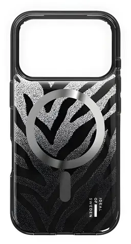 iDeal of Sweden Fashion Clear Case iPhone 17 Pro Zebra Mystique / Ochranný kryt / MagSafe