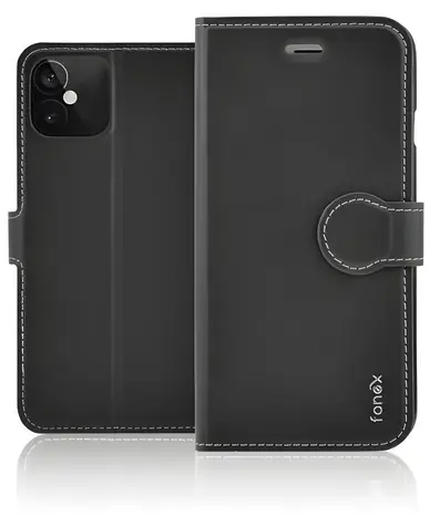 Fonex Book Identity pro Apple iPhone 12 mini černá / Pouzdro / Typu kniha