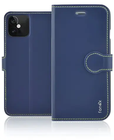Fonex Book Identity modrá / Pouzdro typu kniha / Apple iPhone 12 mini
