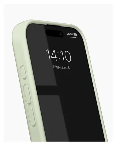 iDeal Silicone Case MagSafe iPhone 17 zelená / Kryt / Silikon