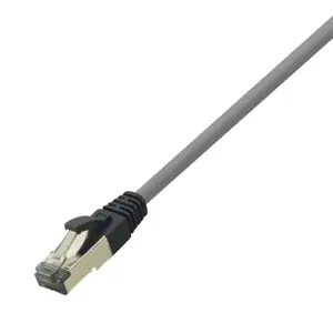 LogiLink Patch kabel Cat8.1 S/FTP šedá, 15 m / Patch kabel / RJ-45 / 40GBase-T / LSZH