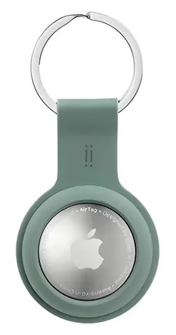 Aiino GiGiTag Pacific Green / Klíčenka / Apple AirTag / silikon
