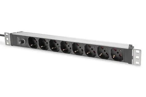 Digitus DN-95410-IT červená / Zásuvková lišta / 19