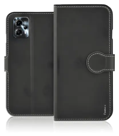 Fonex Book Identity pro Motorola Moto G13/G23 černá / Pouzdro / Typu kniha