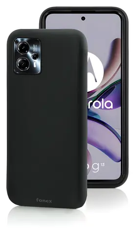 Fonex TPU pouzdro pro Motorola Moto G13/G23 černá / Pouzdro / TPU