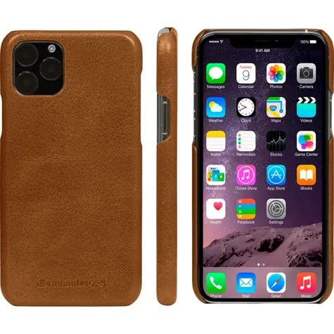 dbramante1928 Lynge hnědá / Pouzdro s klopou / Apple iPhone 11 Pro / kůže