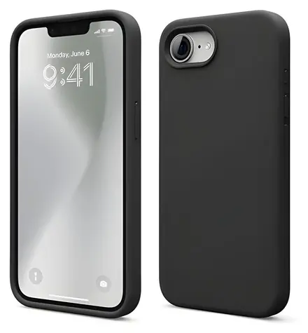 Elago Silicone Case černá / Silikonový kryt / Apple iPhone 16e, 17e