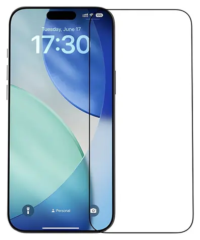 Devia Van Series Crystal Diamond černý rámeček / Ochranné sklo / Apple iPhone 17 Pro Max