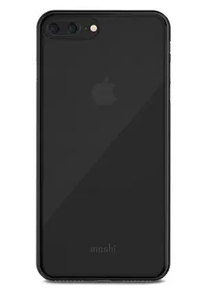 Moshi SuperSkin pro iPhone 8 Plus/7 Plus černá / Zadní kryt