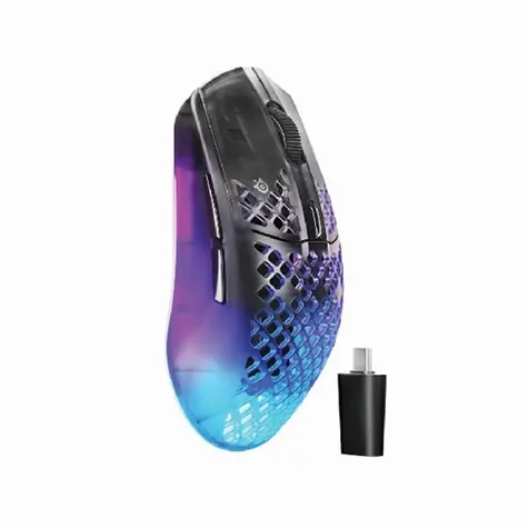 SteelSeries Aerox 3 WL Gen 2 Shadow / Herní myš / Bezdrátová