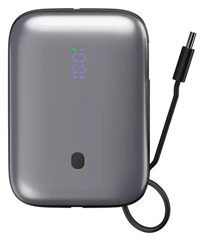 PLATINET PMPB1020C černá / Powerbanka / 10 000 mAh / Power Delivery 20W / 2x USB-C / 1x USB-A / displej
