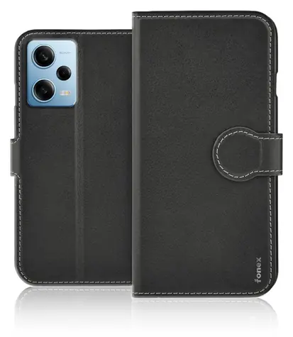 Fonex Book Identity pro Xiaomi Redmi Note 12 Pro černá / Pouzdro / Typu kniha