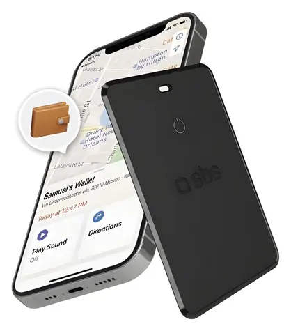 SBS Track My Card černá / Lokátor / Bluetooth
