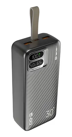 Tracer Blaze 30000 mAh černá / externí baterie / PD 65 W / QC3.0 / displej