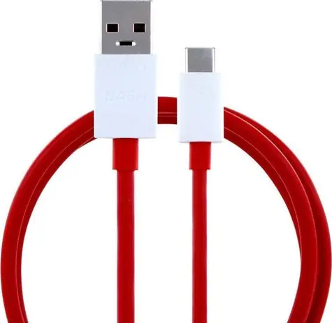 OnePlus Datový kabel USB-A - USB-C 1 m červená / Datový kabel
