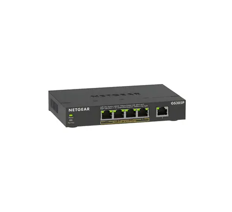 Netgear GS305Pv3 / Switch / 5x Gigabit / PoE+ 63W / neřízený