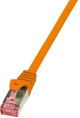 LogiLink oranžová / Patch kabel / Cat6 / S/FTP / RJ-45 / 3 m
