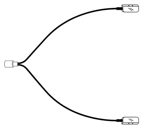 Aligator Magnetický nabíjecí adaptér pro Music Sun Glasses / Nabíjecí adaptér / Magnetické připojení