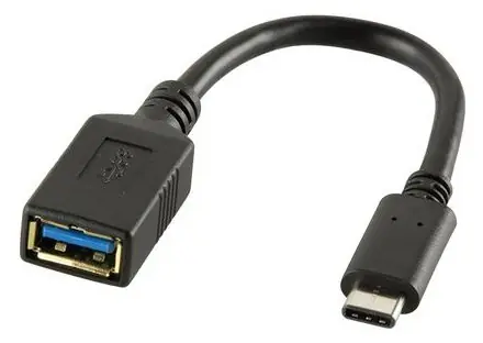 LogiLink USB-C - USB-A 0,15m černý / Adaptér / USB 3.1 Gen 1 / 5 Gbit/s
