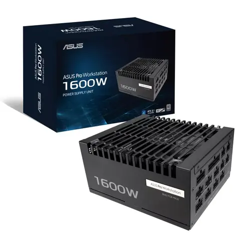 ASUS PRO-WS-1600P / Zdroj / 1600W / 80 PLUS Platinum / ATX 3.1 / Modulární