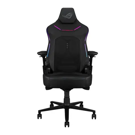 ASUS ROG Courser černá / Herní židle / nastavitelná / PU kůže / pojezd. kolečka / nosnost 136 kg