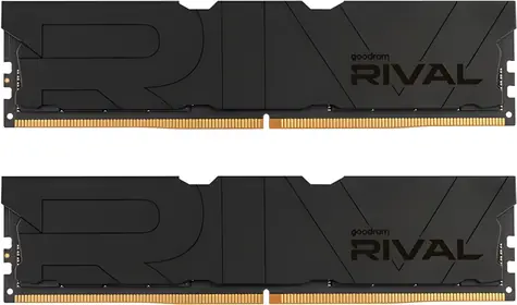 Goodram Rival Deep Black 16GB (2x8GB) / Operační paměť / DDR4 / 3600 MHz / CL18 / DIMM