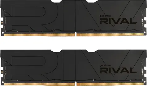 GOODRAM RIVAL Deep Black 32GB (2x16GB) / Operační paměť / DDR4 / 3600 MHz / CL18 / DIMM