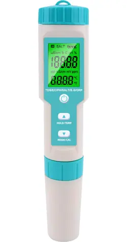 W-Star C600 / Tester vody / 7v1 / pH, TDS, vodivost, teplota