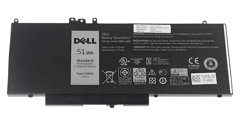 Dell Baterie pro notebook 51 Wh černá / Baterie / Li-Pol / 4-článková / 6460 mAh