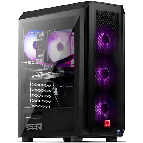 LYNX Challenger (10463208) černá / AMD Ryzen 5 5600 3.5GHz / 16GB / 1TB SSD / RTX 5050 8GB / W11H
