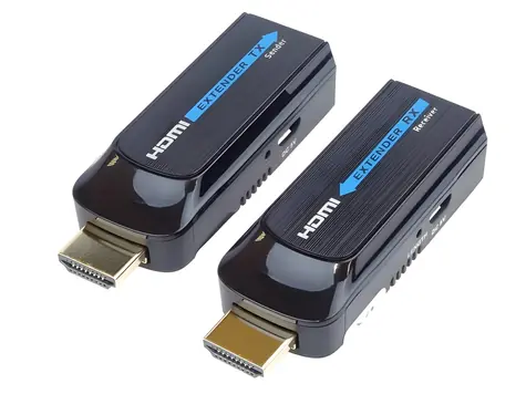 OEM HDMI extender přes Cat6 50 m / AV extender / Full HD 1080p / HDCP 1.3 / napájení micro USB
