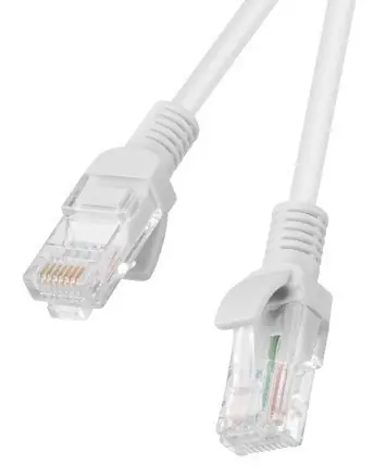 Lanberg CAT5E UTP 30m šedá / Patch kabel / RJ45-RJ45 / CCA / Fluke Passed