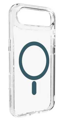 Puro Lite Mag transparentní, tyrkysový kroužek / Kryt / MagSafe / iPhone 17 Air