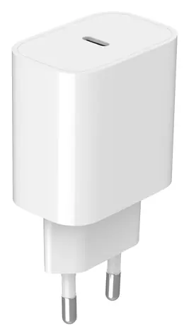 Gembird TA-UC-PD20-01-W bílá / Síťová nabíječka / 1x USB-C / 20W / PD