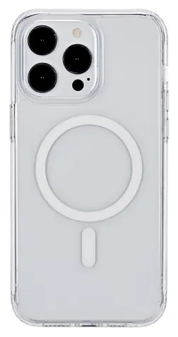 eSTUFF BERLIN Apple iPhone 15 Pro průhledná / Ochranný kryt / MagSafe / TPU