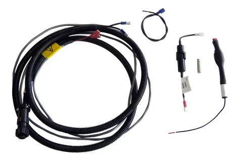 ZEBRA DC prodlužovací napájecí kabel voděodolný černá / Napájecí kabel / 1,8 m / pro Zebra PS1450 / max. 10 A