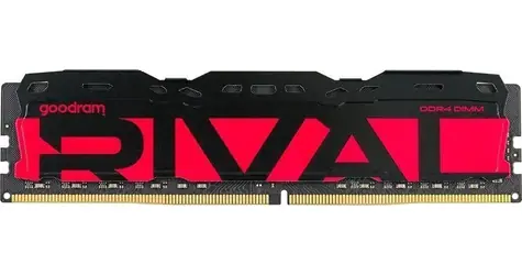 GOODRAM RIVAL Radiant Red / Operační paměť / 16 GB / DDR4 / 3200 MHz / CL16 / DIMM