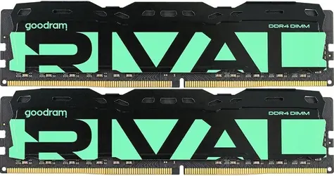 Goodram Rival Radiant 32GB (2x16GB) / Operační paměť / DDR4 / 3200 MHz / CL16 / DIMM