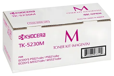 Kyocera TK-5230M purpurová / Toner / pro ECOSYS M5521cdw, M5521cdn / výtěžnost 2200 stran