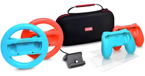Trust GXT 1249 černá / Sada příslušenství / 7v1 / Nintendo Switch, Switch OLED