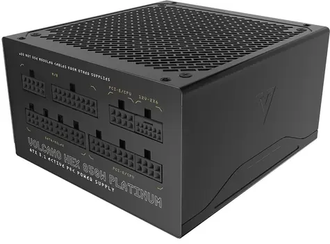 Modecom Volcano Hex 850W Platinum černá / Počítačový zdroj / 80 PLUS Platinum / modulární / ATX 3.1 / 14cm ventilátor
