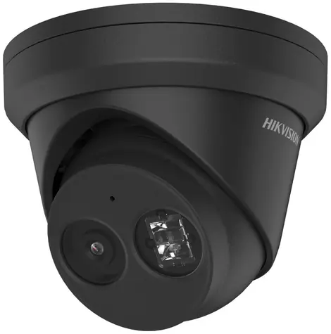 Hikvision DS-2CD2383G2-IU(2.8mm) černá / IP turret kamera / 8MPix / IR 30m / mikrofon