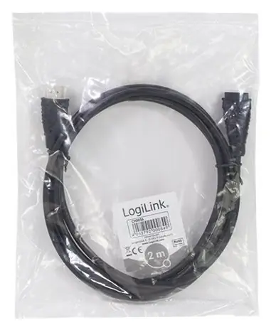 LogiLink CH0056 černá / Prodlužovací kabel HDMI / HDMI-A (M) - HDMI-A (F) / 2 m / High Speed / 4K